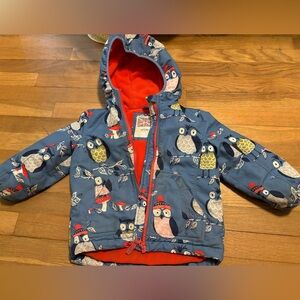 Mini Boden Owl Coat